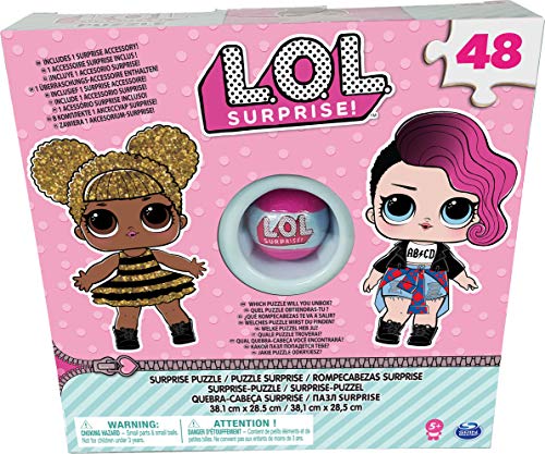 Spin Master L.O.L. Puzzle Box with Exclusive Ball - Rompecabezas (Rompecabezas de Figuras, Niños y Adultos, Niño/niña, 5 año(s), China, Caja con Ventana)