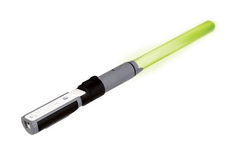 Star Wars Clone Wars Light Up Lightsaber - Yoda (Wii) [Importación inglesa]