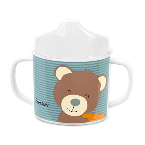 Sterntaler, Taza Con Asa Y Accesorio Para Beber, Oso Ben, Edad: Para Bebés A Partir De 6 Meses, Multicolor