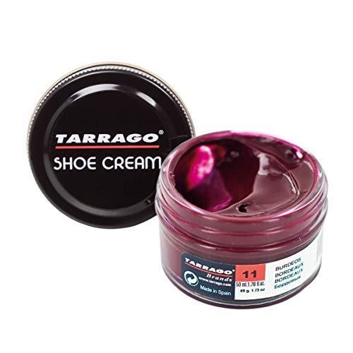 Tarrago Shoe Cream Jar 50 ml, Zapatos y Bolsos Unisex adulto, Morado (Burdeaux 11)