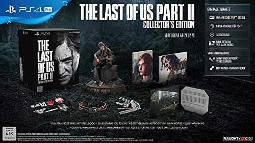 The Last of Us Part Parte 2 II - Pegi Uncut PS4 Edicion Coleccionista Collector Edition ES