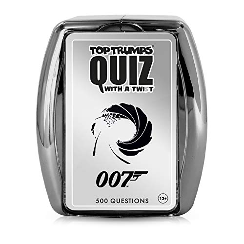 Top Trumps WM00382-EN1-6 James Bond Quiz