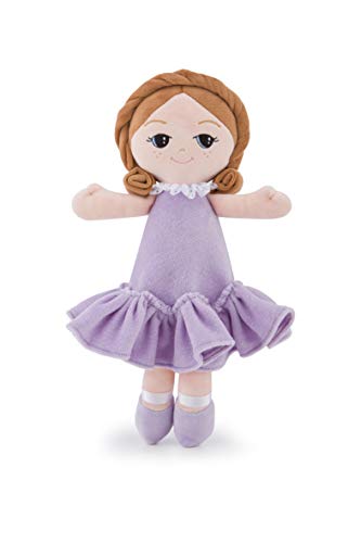 Trudi- Muñeca de Tela Vestido Lila Soft, Color, M (64456)