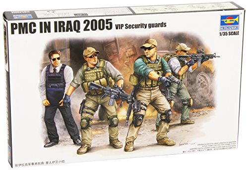 Trumpeter 420 - Figuras de Agentes de Seguridad privada en Irak