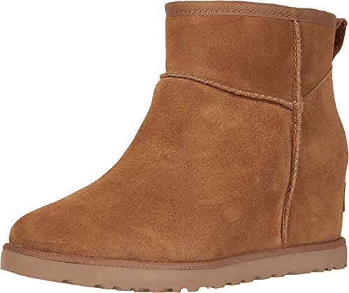 UGG Female Classic Femme Mini Classic Boot, Chestnut, 3 (UK)