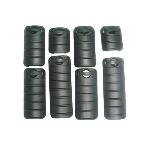 WorldShopping4U 8 Pieces RAS RIS Picatinny Rail Cover Set (Black) 42mm 67mm 80mm 98mm ac23 by Worldshopping4U