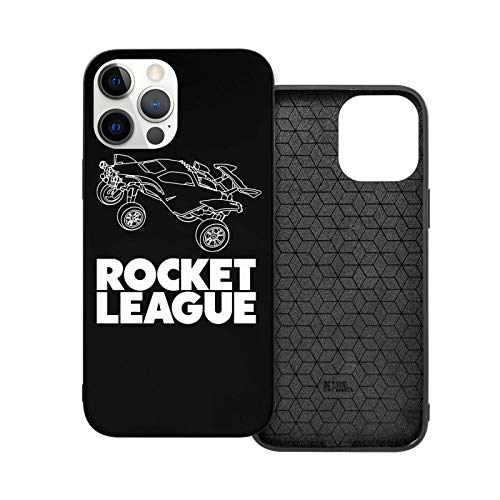 ZhangyJ Caja de teléfono Negra Rocket League Octane White Compatible con iPhone 12/12 Pro MAX Mini 6/6s 7/8 Plus X/XS XR 11 Pro MAX SE 2020 Samsung Huawei LG Series Caso