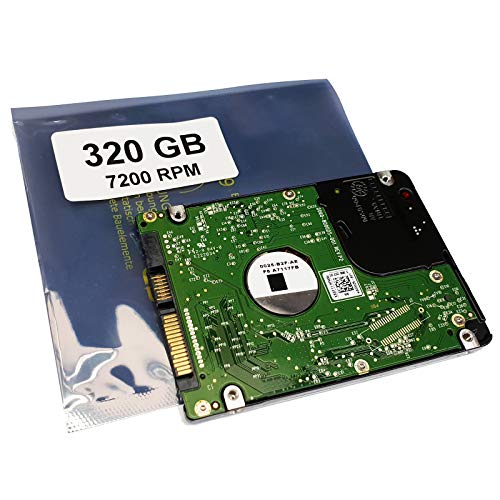 320GB HDD 7200RPM Disco Duro Compatible para TouchSmart tm2-2002 tx2-1101 tx2-1000 tx2-1212 | componente Alternativo