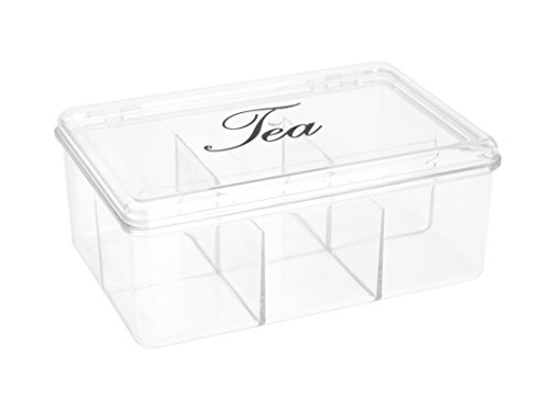 555Y40 - Caja Para Te Plastico Transparente