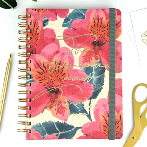 Agenda 2021 Rose - Semana Vista - 224 Páginas - Tamaño A5-16 x 22 cm - Takenote Agendas