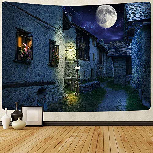 AJleil Puzzle 1000 Piezas Calavera Flor Flor Luna Hippie psicodélico Esqueleto Pintura Decorativa Puzzle 1000 Piezas Adultos Rompecabezas de Juguete de descompresión intelectual50x75cm(20x30inch)