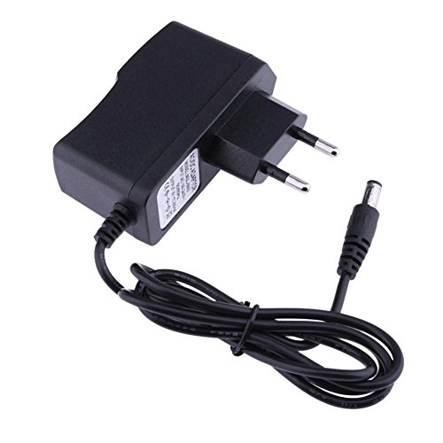 Amazingdeal365 9V 300mA Convertidor Adaptador de Corriente Alterna a CC 5.5 * 2.5mm centro negativo