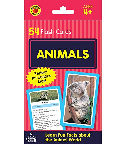 Animals Flash Cards: 54 Flash Cards