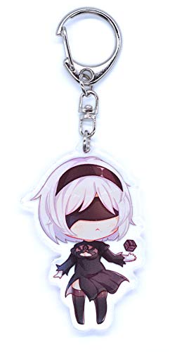 Anime Domain Llavero de Nier:Automata con Figura de Chibi (Nier)