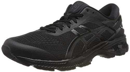 Asics Gel-Kayano 26, Zapatillas de Running para Hombre, Negro (Black/Black 002), 41.5 EU