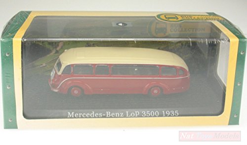 Atlas Mercedes Benz Lop 3500 1935 Classic Coaches Bus Collection 1:72 Die Cast Compatible con