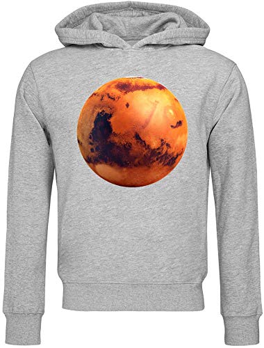 Atprints Mars Ice Cap Red Planet Explore Sudadera con Capucha Unisex X-Large