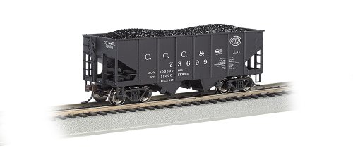 Bachmann Industrias HO Escala NYC Big Cuatro 55 Ton 2-Bay USRA Fuera Braced Hopper