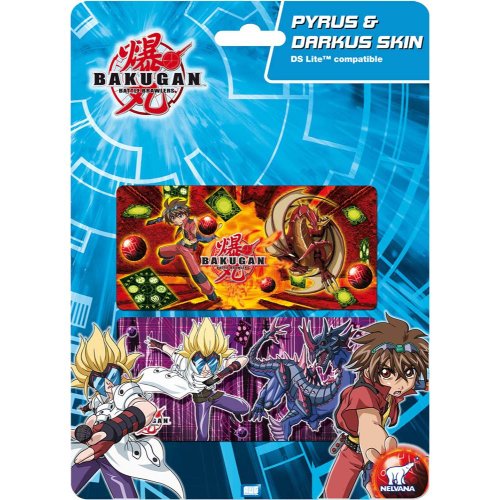 Bakugan AWG80829 Pyrus y Darkus AWG - Skin para DS Lite diseño de Bakugan [Importado de Alemania]