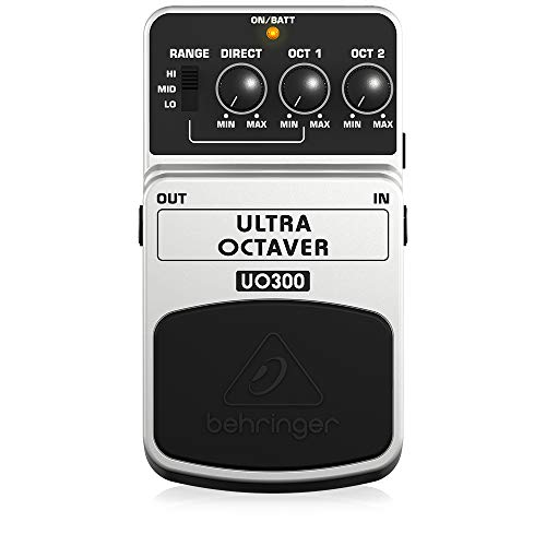 Behringer UO300 4033653052207 - Pedal octavador para guitarra