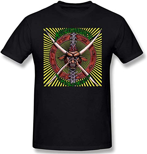 BGTEEVER Monster Magnet 'Spine of God' Shirt for Mens Black Short Sleeve Cool Tees Top