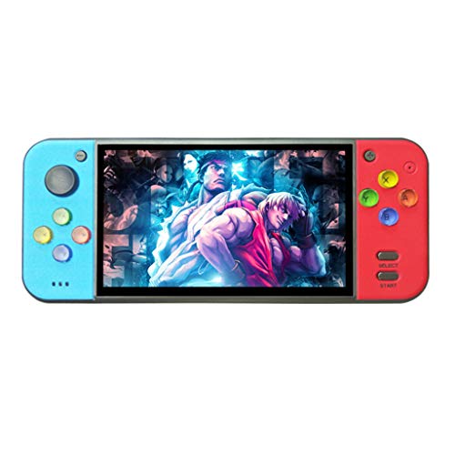 BIlinli RS-11 5.1"Consola de Juegos portátil Retro Reproductor de Videojuegos con Juegos 3000 incorporados Soporte Expansión de Tarjeta TF Salida de TV HD-MI BIlinli RS-11 5.1"Consola de Juegos portátil Retro Reproductor de Videojuegos con Juegos 3000 incorporados Soporte Expansión de Tarjeta TF Salida de TV HD-MI