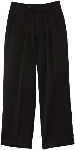 Blue Max Banner Putney Junior Pleat, Pantalón para Niños, Negro, 12-13 años (158-164 cm)