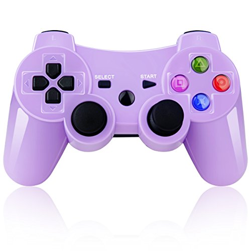 BLUELAKE performance Mando Inalámbrico Bluetooth Controller Doble Vibración para Sony PS3 Playstation 7 con Funciones SIXAXIS