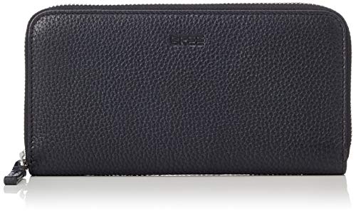 BREE Collection - Liv New 111, Black, Zipped Long Purse, Carteras Mujer, Negro (Black), 2x10x19.5 cm (B x H T)