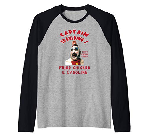 Capitán Rechazar Camiseta Manga Raglan