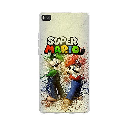 Carcasa de Silicona para Huawei P8 Lite Fan de Super Mario Bros