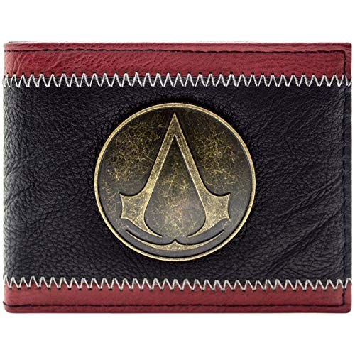 Cartera de Assassins Creed Insignia de Bronce Negro