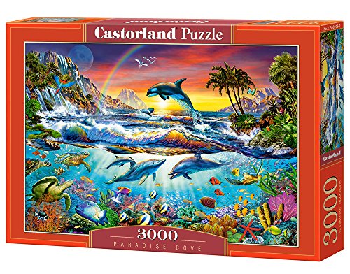 Castorland "Paradise Cove Jigsaw Puzzle (3000 Piezas, Multi-Color)