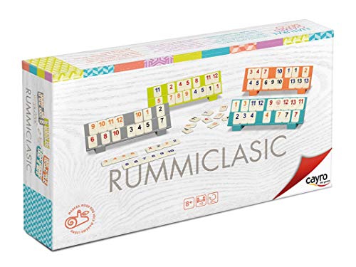 Cayro - Rummi Clasic Deco - Juego Tradicional - Juego de Mesa - Desarrollo de Habilidades cognitivas y lógico matemáticas - Juego de Mesa (3610)