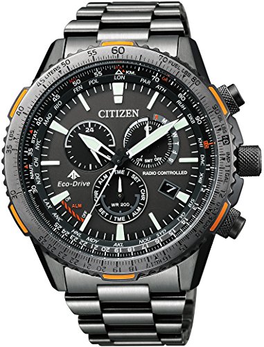 CITIZEN CB5007-51H Radiocontrolado Crono Pilot Acero