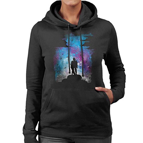 Cloud City 7 Honour Silhouette Women's Hooded Sweatshirt