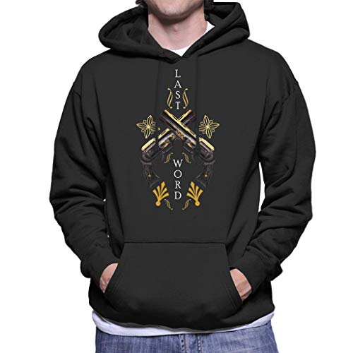 Cloud City 7 Hunter Last Word Men's Hooded Sweatshirt