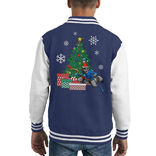 Cloud City 7 Sly Cooper Around The Christmas Tree Kid's Varsity Jacket