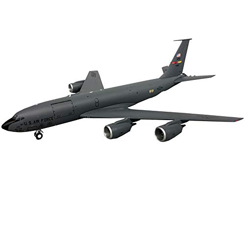 CMO Aviones Maqueta, KC-135 Air Tanker Fuerza Aérea de los Estados Unidos Statico Modelos Escala 1/200, Juguetes y Regalos, 8.2 X 7.9 Pulgadas