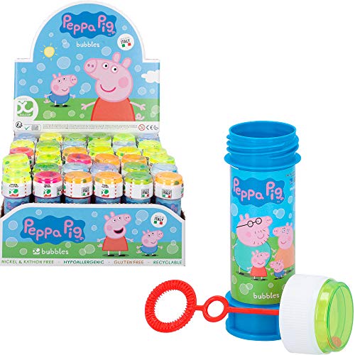 ColorBaby Pig Lot de 36 Bulles de Savon Peppa, 60 ml, Unidades (25)