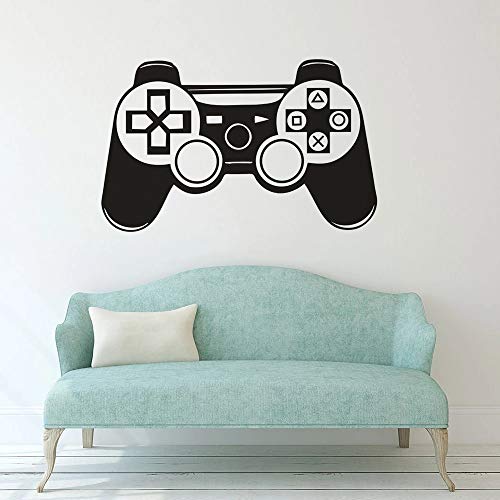 Controlador de juegos para niños, adhesivo de vinilo para pared, póster de pared, consola de juegos, adhesivo para pared, decoración del hogar