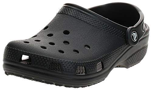 Crocs Classic Clog, Zuecos Unisex Adulto, Negro (Black 001), 38/39 EU