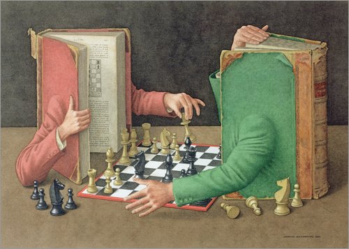 Cuadro de metacrilato 80 x 60 cm: Your Move 2003 de Jonathan Wolstenholme/Bridgeman Images