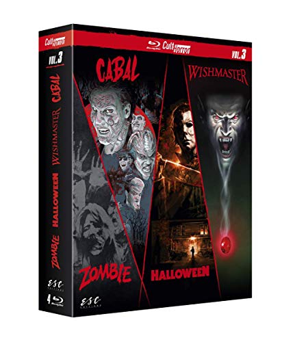 Cult'Horror n° 3 : Zombie + Halloween + Wishmaster + Cabal [Francia] [Blu-ray]