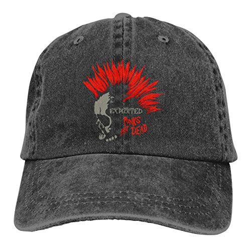 Dad Hat The Exploited Fashion Cool Denim Cowboy Mujeres Adulto Colorido Papá Sombrero Hombres Gorra De Béisbol Personalizada Cálida Pesca Duradera Ajustable Sombrero De Camionero