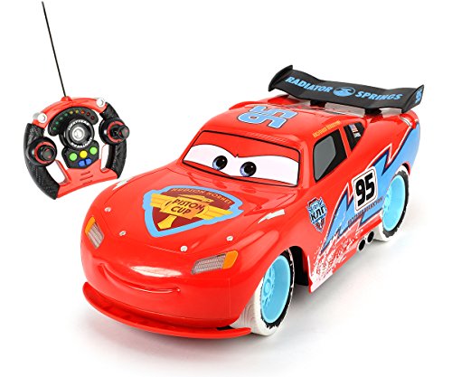 DICKIE SPIELZEUG - Coche de Juguete Rayo Mcqueen, Disney Cars, 1:12 (203089594)