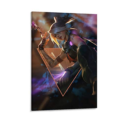 DRAGON VINES Riot Games League of Legends - Póster de Akali (40 x 60 cm)