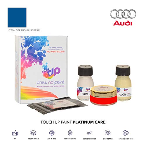 DrawndPaint for/Audi S7 Sportback/SEPANG Blue Pearl - LY5Q / Touch-UP Sistema DE Pintura Coincidencia EXACTA/Platinum Care