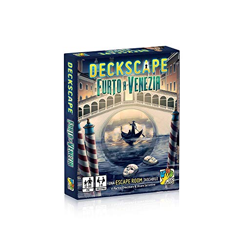 dV Giochi - Deckscape - Escape Room de Bolsillo - Edición Italiana, Multicolor, DVG4479