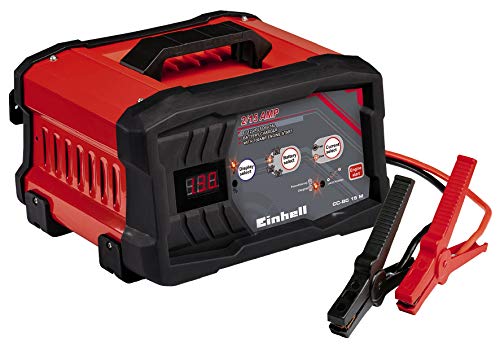 Einhell 1002261 Cargador Bateria CC-BCc 15 m con Control Micro-Processor Voltaje 6/12v